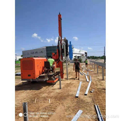 Hydraulic Solar Sheet Piling Machine